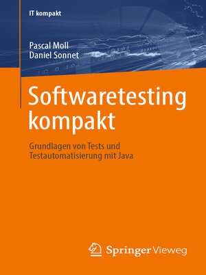 cover image of Softwaretesting kompakt